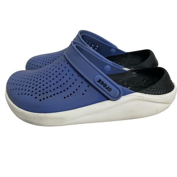 Crocs LiteRide Blue Shoes W Size 6 M Size 4 - Picture 4 of 8